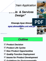 Week 3 SCA (Product & Service Design)