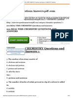 200 Real Time Chemistry Questions and Answers-chemistry Questions
