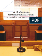 Libro 10 Anos de La Reforma Procesal