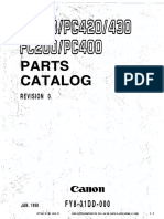 CANONFC220 Parts Manual