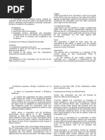 Corporation Law notes sundiang aquino