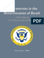 Controversies in The Determination of Death For The Web 2008 PDF
