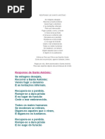 Responso de Santo António