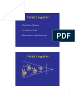 Painter's Algorithm and Spatial Data Structures for Visibility Sorting