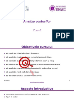 Curs 6 Analiza Costurilor