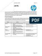 201 Programming in HP PPL