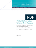 Public M&As in India - Takeover Code Dissected.pdf