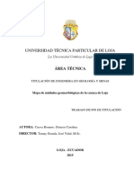 Unidades Geomorfologicas