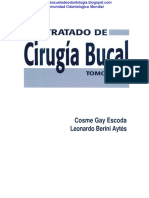 Cirugia - Tratado de Cirugia Bucal Cosme Gay Escoda - Leonardo Berini Aytés PDF