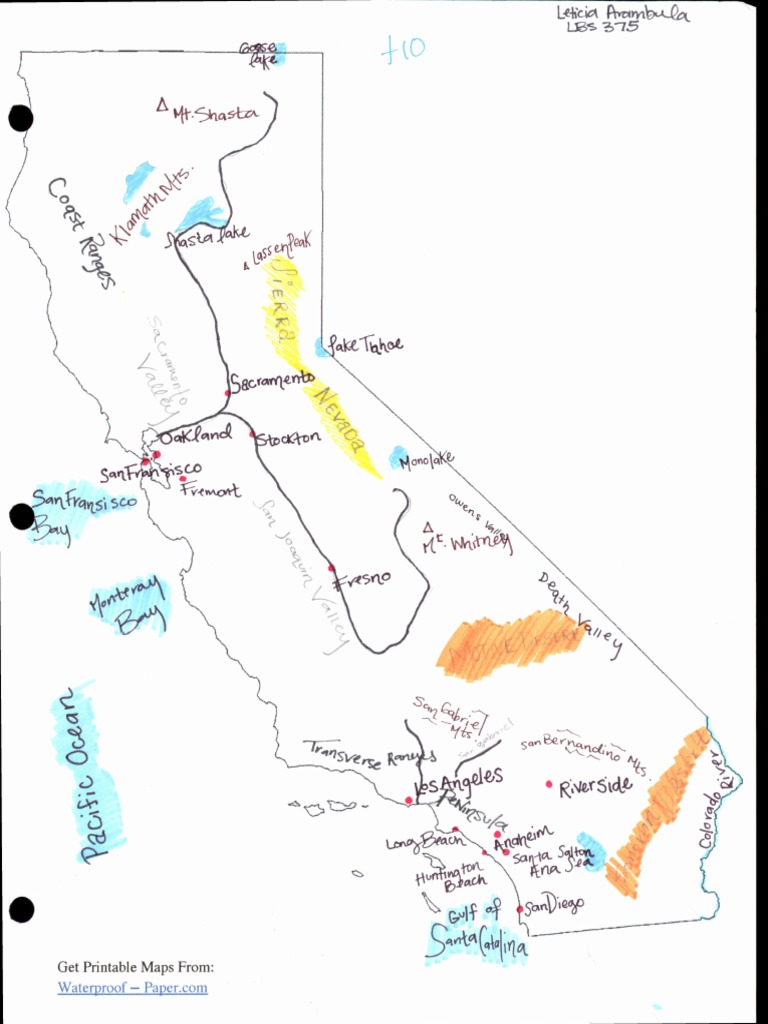 Printable Waterproof Maps Guide | PDF | Science & Mathematics