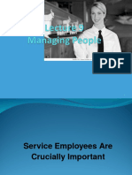 Managing Service People