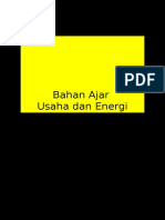 Bahan Ajar Usaha Dan Energi