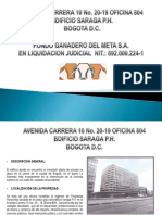 Brochure Oficina 804 Ed. Saraga P.H. Bogotá