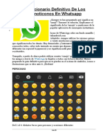 El Diccionario Definitivo de Los Emoticonos en Whatsapp