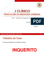 Ensino Clínico - Aula 1.2 - Entrevista Clinica