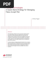 A Guard-Band Strategy For Managing False Accept Risk