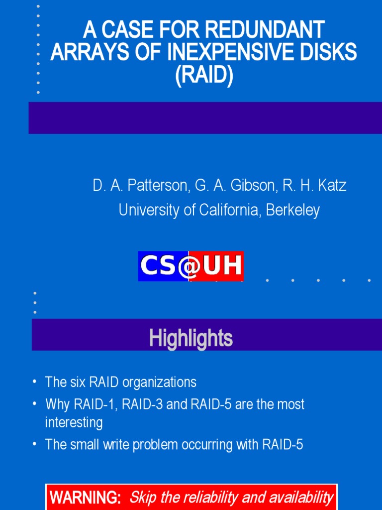 Understanding RAID Configurations | PDF | Hard Disk Drive | Data