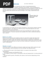 Laboratory Balances