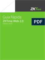 ZKTimeWeb 2 0 Guia Rapida