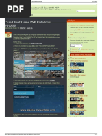 Download Cara Cheat Game PSP Pada Emu PPSSPP  Download Game Android pdf by neko slayer SN333236740 doc pdf