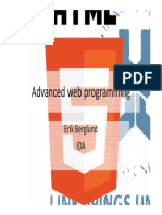Advanced Web Programming Techniques