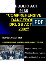 Comprehensive Dangerous Drug Act of 2002