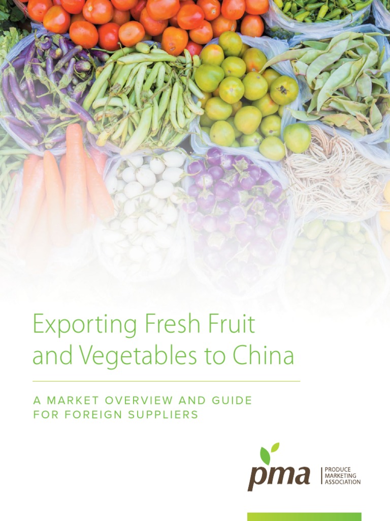 Exporting Fresh Fruit and Vegetables To China | PDF | Retail | E Commerce