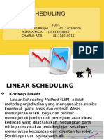 Linear Scheduling Method (Kel. 1) Fix