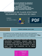 Análisis de flujos de efectivo para la renovación o reemplazo de una máquina