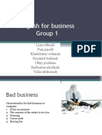 English for Business Kelompok 1