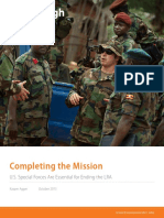 Completing the Mission US Special Forces Essential to Ending LRA