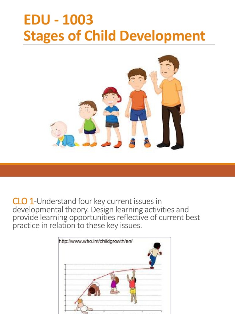 Stages of Child Development Final PDF Child Development Relationships