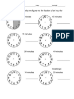 clock fractions