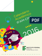 Calendario Academico Ifam Cmc 2016