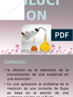 dilucion