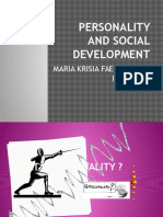 Personality and Social Development