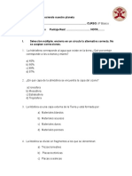 Prueba 6to Litosfera 2016