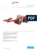 Specification Jumbo Drill Sandvik DD311D-40C