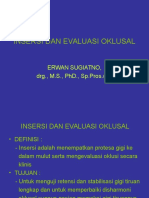 5.insersi Dan Evaluasi Oklusal