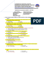 Soal MID Aircraft Structure XII