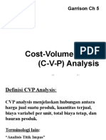 CH 5 - CVP Analysis (HO)