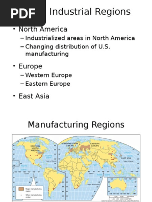 Unit 6 Day 2 Hw Help World Industrial Regions Rhine The United States