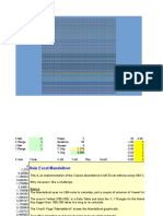 Mandelbrot Set Implementation in Excel