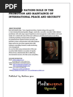 Download Role of United Nations in Promotion and Maintainance of Peace and Secur by Baliboola  N  Ivan SN33327834 doc pdf