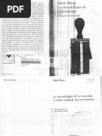 La Metodología de La Economía o Cómo Explican Los Economistas