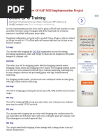 Overview of SAP MM Implementation Project PDF