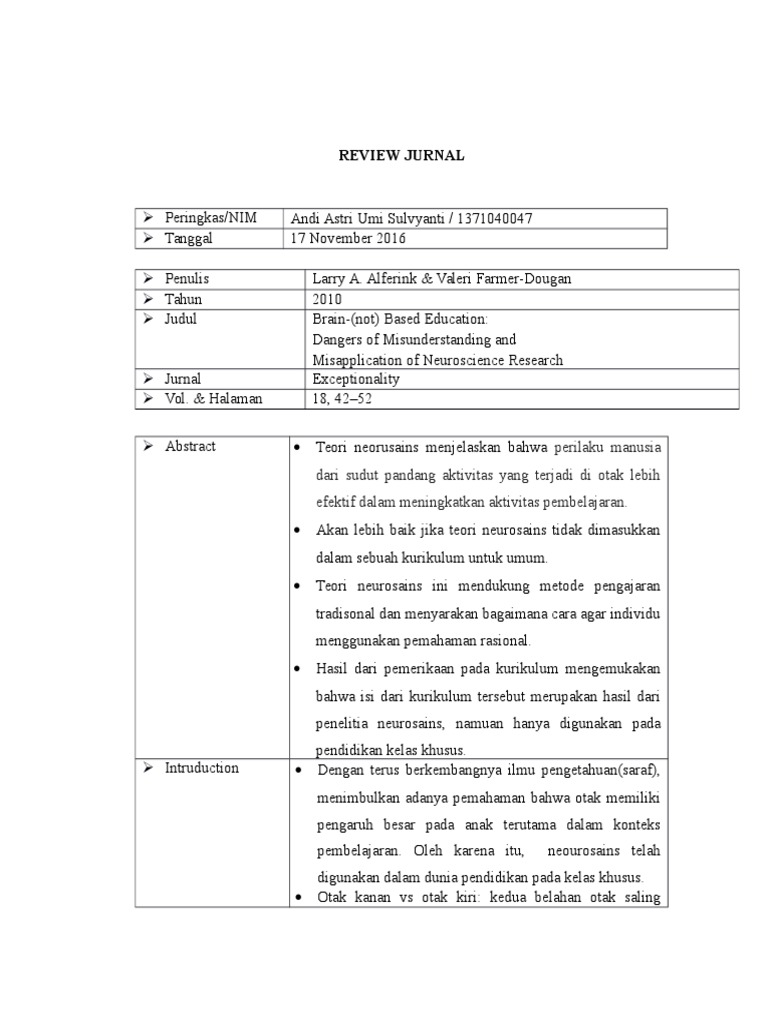 Review jurnal bahasa inggris 1