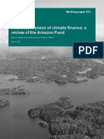 The Effectiveness of Climate Finance: A Review of The Amazon Fund