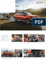 New Renault DUSTER 8 Page Brochure