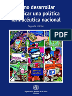 Como desarrollar y aplicar una politica farmaceutica nacional.pdf